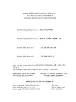 Nghiên cứu giải pháp cấu tạo và tính toán ổn định   biến dạng của công trình đường cấp iii trên đất yếu và chịu ngập lũ sâu ở đbscl 