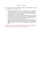 NHIỆM VỤ HỌC TẬP TẠI NHÀ KHI NGHỈ VÌ DỊCH COVID-19.