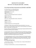 TÀI LIỆU ÔN TẬP TẠI NHÀ - KHỐI 9 (Tuần 8)