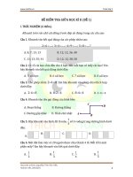 Bộ đề ôn thi giữa Học kì 2 môn Toán lớp 2