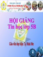 Chuyên đề 2 - Bài 2: Kĩ thuật điều chỉnh một đoạn văn bản (Tiết 1) | Tiểu học Khương Mai