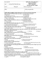 Đề KTGK I_Công dân 6_20-21 - Website Trường THCS Phan Bội Châu - Đại Lộc - Quảng Nam