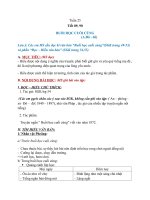 Văn 6: Tuần 25Tiết 89, 90                  BUỔI HỌC CUỐI CÙNG                                 (A.Đô - đê)