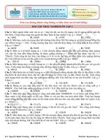 BÀI TẬP TRẮC NGHIỆM ÔN TẬP CHỦ ĐỀ 2 (GIẢI CHI TIẾT) File