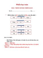 Bài tập thực hành môn Toán lớp 5 - Tuần 27