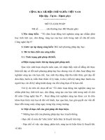 skkn Tổ chức hoạt động trải nghiệm sáng tạo nhằm phát huy tính tích cực, chủ động, sáng tạo của học sinh trong một số chủ đề môn Công nghệ lớp 9