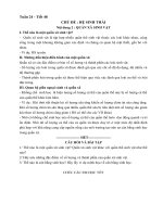 Sinh 9: Tuần 24 - Tiết 48CHỦ ĐỀ : HỆ SINH THÁINội dung 2 : QUẦN XÃ SINH VẬT