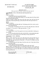 Đề thi tốt nghiệp THPT Quốc Gia môn Vật lí hệ bổ túc 2003-2004 - Học Toàn Tập