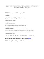 - Bài 24: CUỘC ĐẤU TRANH BẢO VỆ VÀ XÂY DỰNG CHÍNH QUYỀN DÂN CHỦ NHÂN DÂN 1945 -1946