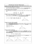 Toán 8:ĐỊNH LÍ TA-LÉT TRONG TAM GIÁC – TÍNH CHẤT ĐƯỜNG PHÂN GIÁC