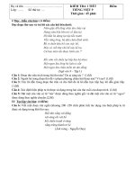 Đề kiểm tra 1 tiết Tiếng Việt 9_HKI_18-19 - Website Trường THCS Phan Bội Châu - Đại Lộc - Quảng Nam