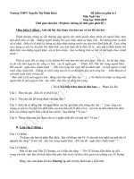 Đề thi giữa kì 1 lớp 11 môn Văn - THPT Nguyễn Thị Minh Khai năm 2018 - 2019