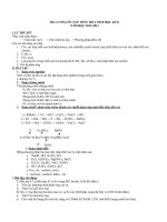 Download Đề cương ôn tập HKII hóa học 10 cơ bản