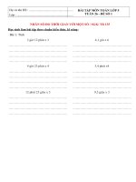 phiếu học tập lớp 5 tuần 26  tiểu học bình quới