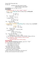 Hướng dẫn HS tự học môn Tiếng anh 7