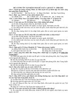 Đề cương thi kiểm tra giữa học kì 1 môn lịch sử lớp 9, trường THCS Phước Nguyên, TP Bà Rịa, Tỉnh Bà Rịa Vũng Tàu 2020-2021 - Học Toàn Tập