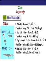Tuần 31 - Tiết 155 Luyện tập