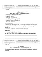 nội dung bài học giảm tải các môn học kì ii năm học 20192020