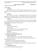 Giáo án thi GVG cô Nguyễn Thị Thu Yến trường THCS Vĩnh Hòa năm học 2018-2019