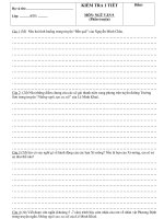 Ngữ văn 9_ Đề kiểm tra HKII (phần truyện) - Website Trường THCS Phan Bội Châu - Đại Lộc - Quảng Nam