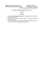 Bài tập Ngữ Văn 6