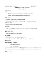 tiếng anh 9 tuần 8