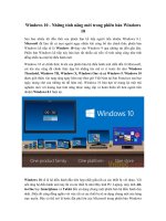 Tải Windows 10 - Những tính năng mới trong phiên bản Windows 10 - Cập nhật những tính năng mới nhất trên windows 10