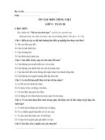 Tuần 28 - ôn tập tiếng việt lớp 5