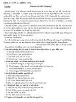 Khối 4 - Tuần 27 - Tiếng Việt