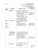 Giáo án chủ nhiệm tuần 12: Một số nghề phổ biến quen thuộc