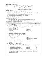 Giáo án Tin học lớp 3 tuần 27