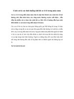 Tải Cách xử lý các tình huống khi lái xe ô tô trong mùa mưa - Kinh nghiệm lái xe ô tô mùa mưa bão