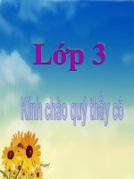 Thủ công 3 - Tuần 15 - Cắt, dán chữ V