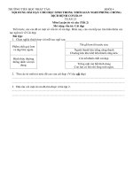 Môn tiếng việt lớp 4 phần luyện từ và câu tuần 23