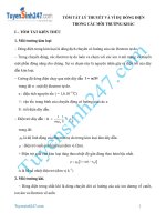 Tóm tắt lý thuyết và ví dụ dòng điện trong các môi trường khác