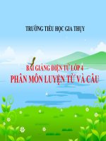 Tập đọc 4 - Tuần 2 - Bài 1: Dế Mèn bênh vực kẻ yếu