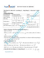 Bài toán ngược xác định RLC