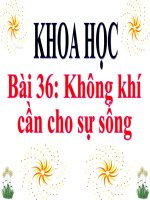 KH 4 - Tuần 18 - Bài 33 KK cần cho sự sống_2