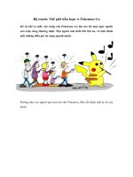 Tải Bộ tranh: Thế giới hỗn loạn vì Pokemon Go - Bộ ảnh phản ánh chân thực về trò chơi Pokemon Go