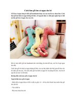 Tải Cách làm gối ôm cá ngựa cho bé - Hướng dẫn cách may gối ôm handmade cho trẻ