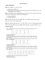 nội dung ôn tập khối lớp 7 các môn học từ 0102 đến