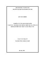Nghiên cứu ứng dụng phần mềm cad cam mastercamx trong thiết kế và gia công cơ khí 2D 3D trên máy tiện và máy phay CNC