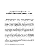 Sự đại diện căn cước tộc người Chăm qua một lễ hội văn hóa do Nhà nước tổ chức