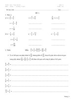 Đề cương ôn tập Toán và Tiếng Việt lớp 4 - Tuần 26