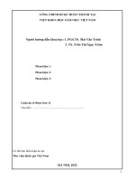 Quản lý dịch vụ công trong trường mầm non công lập thành phố hà nội theo tiếp cận bảo đảm chất lượng TT 