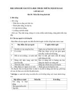 NỘI DUNG HỌC TẬP SINH HỌC 7 CHO CÁC EM HỌC SINH TRƯỜNG THCS CÁT LÁI TRONG NHỮNG NGÀY NGHỈ PHÒNG DỊCH CORONA