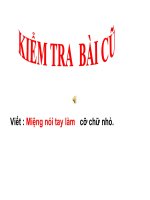 Tập viết 2- Tuần 15 - Chữ hoa N