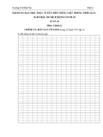 Môn tiếng việt lớp 3 tuần 21 chính tả bài: Bàn tay cô giáo