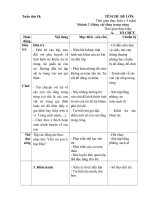 giáo an tuần 18 nhánh 2 ĐV sống trong rừng. chủ đề TGĐV