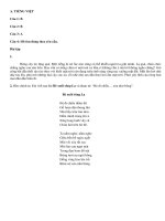 Ôn tập cuối tuần 21 khối 4 nh: 2020 - 2021